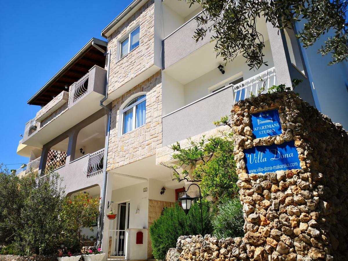 Apartments And Rooms Villa Dona มาคาร์สกา ภายนอก รูปภาพ